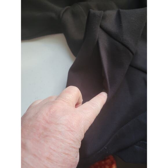 Carolina‎ Belle Montreal Black Open Front Sporty Jacket Women's L Pockets Casual - Picture 5 of 6